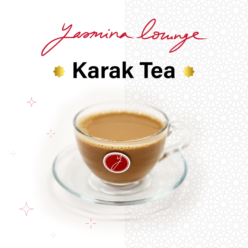 Yasmina Lounge SM stars Karak tea